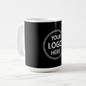 Stylische und moderne kundenspezifische Kreationen Kaffeetasse (Vorderseite Links)