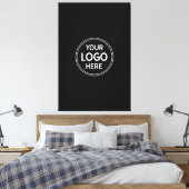 Stylische und moderne kundenspezifische Kreationen Leinwanddruck (Insitu (Schlafzimmer))