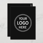 Stylische und moderne kundenspezifische Kreationen Postkarte (Vorne/Hinten)