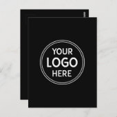 Stylische und moderne kundenspezifische Kreationen Postkarte (Vorne/Hinten)
