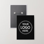 Stylische und moderne maßgeschneiderte Kreationen  Button (Vorderseite/Rückseite)