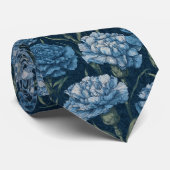 Stylische Vatertagsgeschenke Nelkenblume Krawatte (Gerollt)