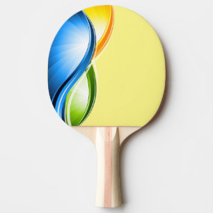 Stylische Watercolor-Tischtennisschläger für Spiel Tischtennis Schläger