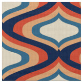 stylischer 70er Retro-Modestoff Stoff (Nahaufnahme)