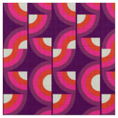 stylischer 70er Retro-Modestoff Stoff (Nahaufnahme)