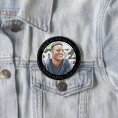 Stylischer Custom Graduate Foto Abschluss Button (Beispiel)