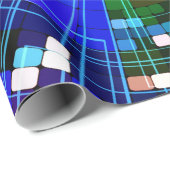 Stylischer Data Internet Storage Online Geschenkpapier (Rolleneckpunkt)