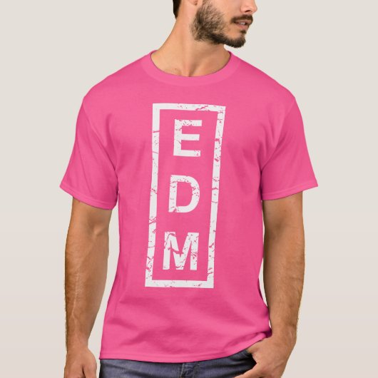 Stylischer Edm T-Shirt (Vorderseite)