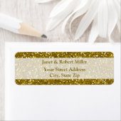 Stylischer Glitzer Gold (Insitu)