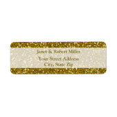 Stylischer Glitzer Gold (Vorne)