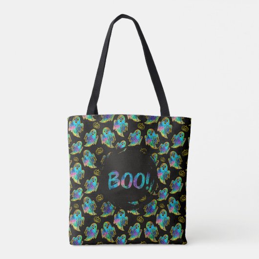 Stylischer Halloween-Geist Tasche (Rückseite)