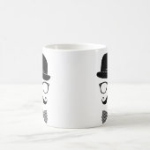 Stylischer Hipster Kaffeetasse (Mittel)