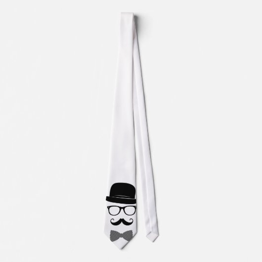 Stylischer Hipster Krawatte (Vorderseite)