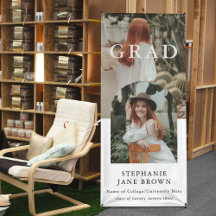 Stylischer Minimal 2 Foto Abschluss