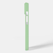 Stylischer Name Moderne Minimal Mint Green Case-Mate iPhone Hülle (Rückseite / Links)