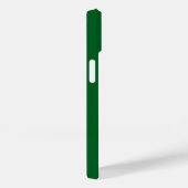 Stylischer Name Moderner Minimal dunkelgrün Case-Mate iPhone Hülle (Rückseite / Rechts)