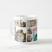 Stylischer Onkel 15 Foto-Collage Kaffeetasse (Vorderseite Links)