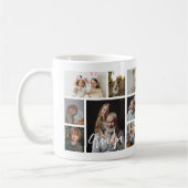 Stylischer Opa 15 Foto-Collage Kaffeetasse (Links)