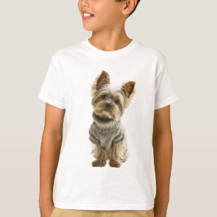 Stylischer Pullover Yorkshire Terrier Kinder