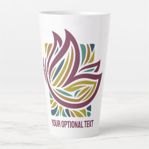 Stylischer Schmetterling Fakultativer Text Milchtasse