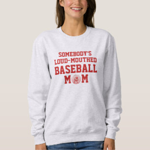 Stylischer Spaß LAUTSTARK-MUTTER BEIM BASEBALL Sweatshirt