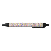 Stylischer Stift mit einem farbenfrohen geometrisc (Unterseite)