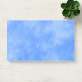 Stylischer Storm Cloud-Effekt Blau Post-it Klebezettel