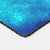 Stylischer Storm Cloud-Effekt Blau Schreibtischunterlage (Ecke)