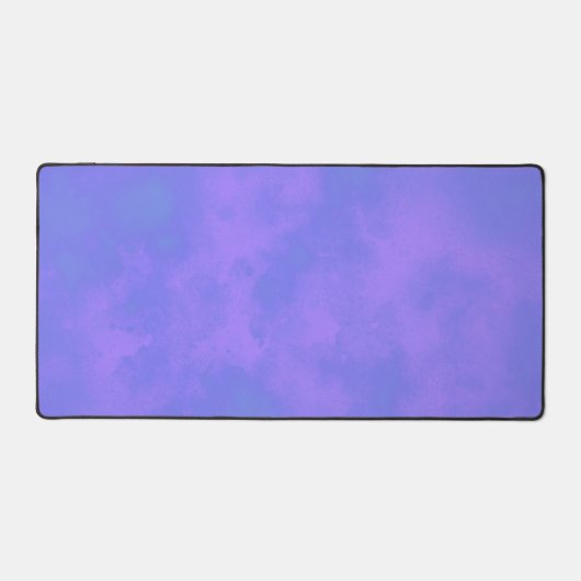Stylischer Storm Cloud-Effekt Blau Schreibtischunterlage (Vorderseite)