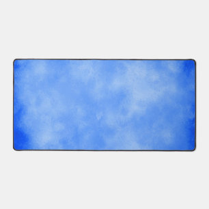 Stylischer Storm Cloud-Effekt Blau Schreibtischunterlage
