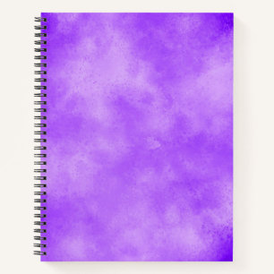Stylischer Storm Cloud-Effekt Blaubeere Notizblock
