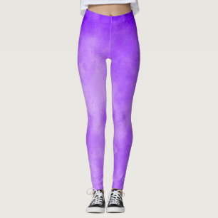Stylischer Storm Cloud-Effekt Blueberry Leggings