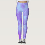 Stylischer Sturmwolke-Effekt Lila blau Leggings<br><div class="desc">Ein subtiles, künstlerisches Muster aus geschichteten, gesprenkelten Punkten bildet Cluster, die das Aussehen wirbelnder Sturmwolken wecken. Diese vielseitigen, vielseitigen Leggings eignen sich perfekt für jeden Geschmack, von einem abendlichen Abend bis hin zu einem Fitnessstudio, einem Einkaufsbummel oder einem lässigen Lounging. Das schlichte Design macht sie zu einer stilvollen und gleichzeitig...</div>