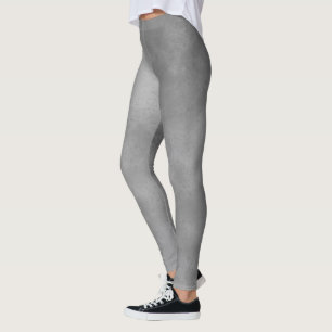 Stylischer Sturmwolken-Effekt grau Leggings