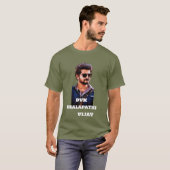 Stylischer Thalapathy Vijay T - Shirt | DVK Design (Vorne ganz)