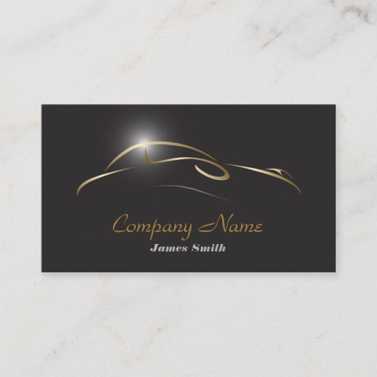 Stylisches Auto Detail Auto Paint EU Visitenkarte (Vorderseite)