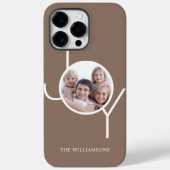 Stylisches Custom Foto Brown Case-Mate iPhone Hülle (Rückseite)