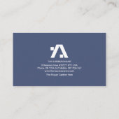 Stylisches Gebäude-Dachkonstruktion-Konstruktionsb Visitenkarte (Rückseite)