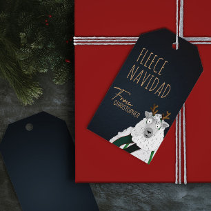 Stylisches Lustiges Festliches Fleece Navidad Dunk Geschenkanhänger