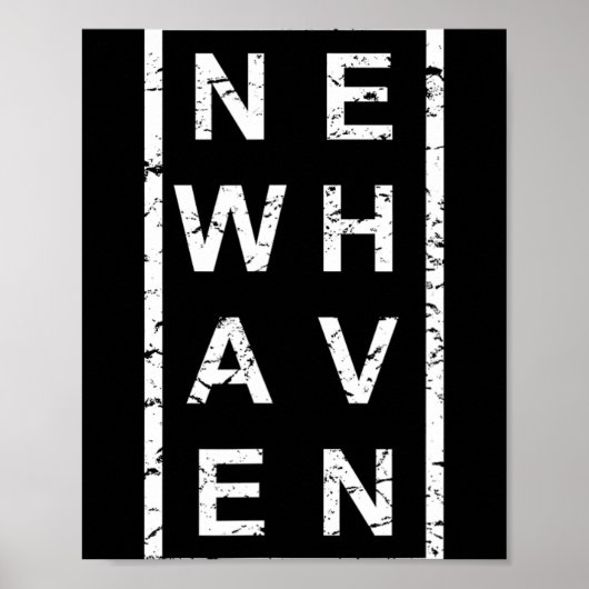 Stylisches New Haven  Poster (Vorne)