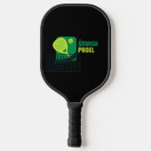 Stylisches Pickleball-Paddle | Paddle mit individu (Rückseite)