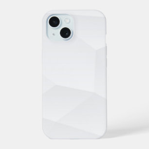 stylisches Weißes Muster iPhone 15 Hülle