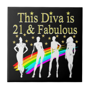 STYLISH 21 & FABULOUS FASHION QUEEN DESIGN FLIESE