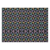 Stylish Abstract Geometric Print – Modern Trendy Tischdecke (Vorderseite (Horizontal))