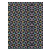 Stylish Abstract Geometric Print – Modern Trendy Tischdecke (Vorderseite)