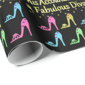 STYLISH ACCOUNTANT SHOVER DESIGN GESCHENKPAPIER (Rolleneckpunkt)