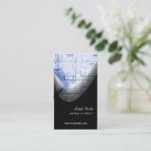 STYLISH ARCHITECT-Visitenkarten/Entfernen Visitenkarte (Stehend Vorderseite)