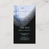 STYLISH ARCHITECT-Visitenkarten/Entfernen Visitenkarte (Rückseite)