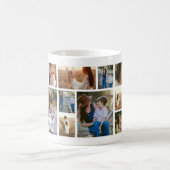 Stylish Auntie 15 Photo Collage Kaffeetasse (Mittel)