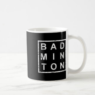 Stylish Badminton Kaffeetasse